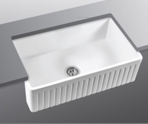 כיור חרס גנובה אלקיים מטבחים