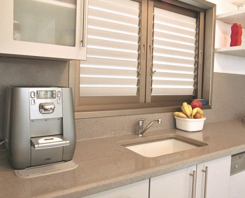 צבע שמנת למטבח